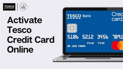 how to activate Tesco online